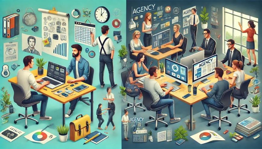 Freelance Web Designer vs. Agency: Which One Is Right for You?