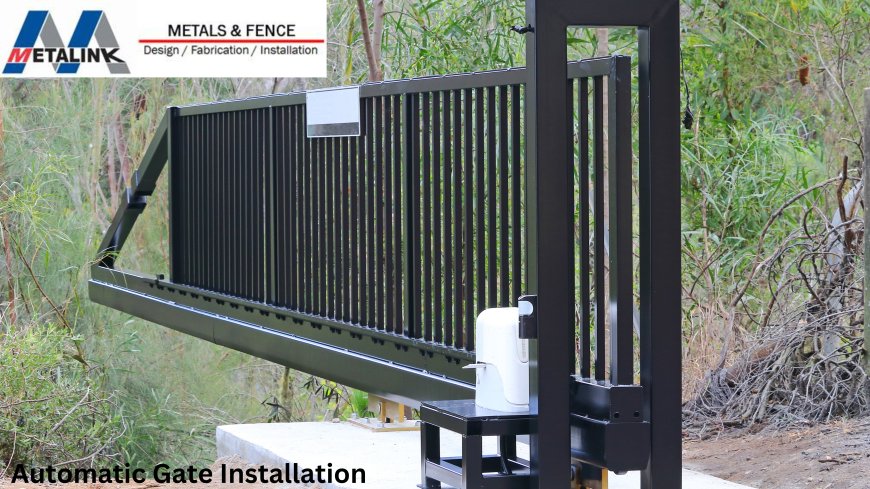 Step-by-Step Process for Automatic Gate Installation in Meta Link, TX